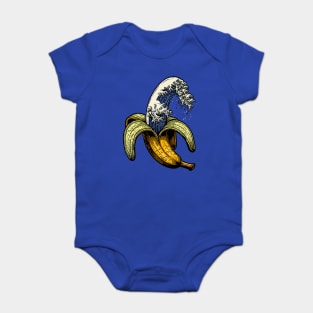 Banana Wave Baby Bodysuit